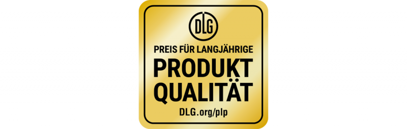 DLG Siegel für Langjährige Produktqualität