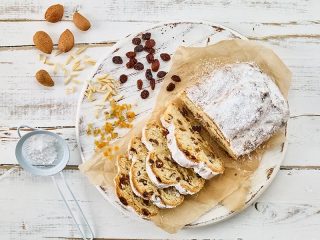 Tollkötter Butterstollen mit Marzipan